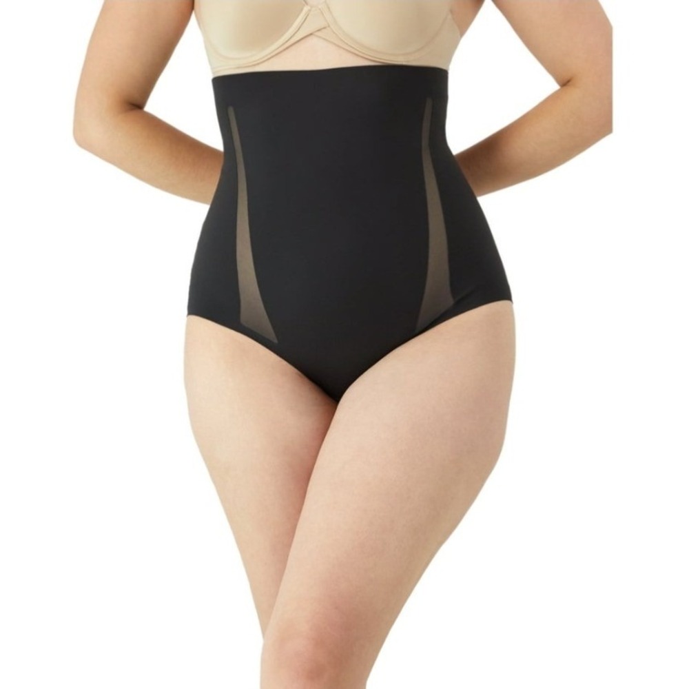 Maidenform Flexees Sculpt Ultra Firm High Waist Shaping Brief 3XL Black New NWT